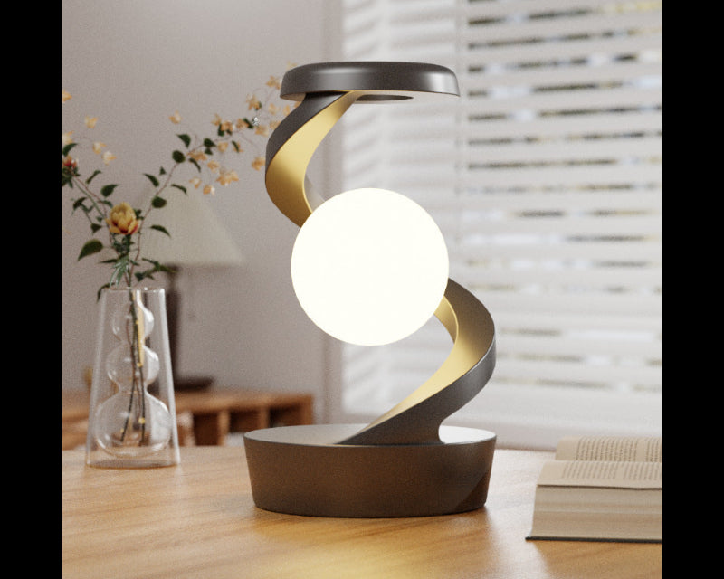 LunaDock – Moon Lamp with Wireless Charging