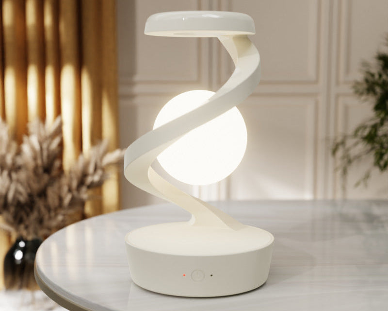 LunaDock – Moon Lamp with Wireless Charging