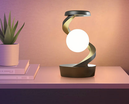 LunaDock – Moon Lamp with Wireless Charging
