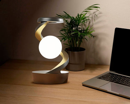 LunaDock – Moon Lamp with Wireless Charging
