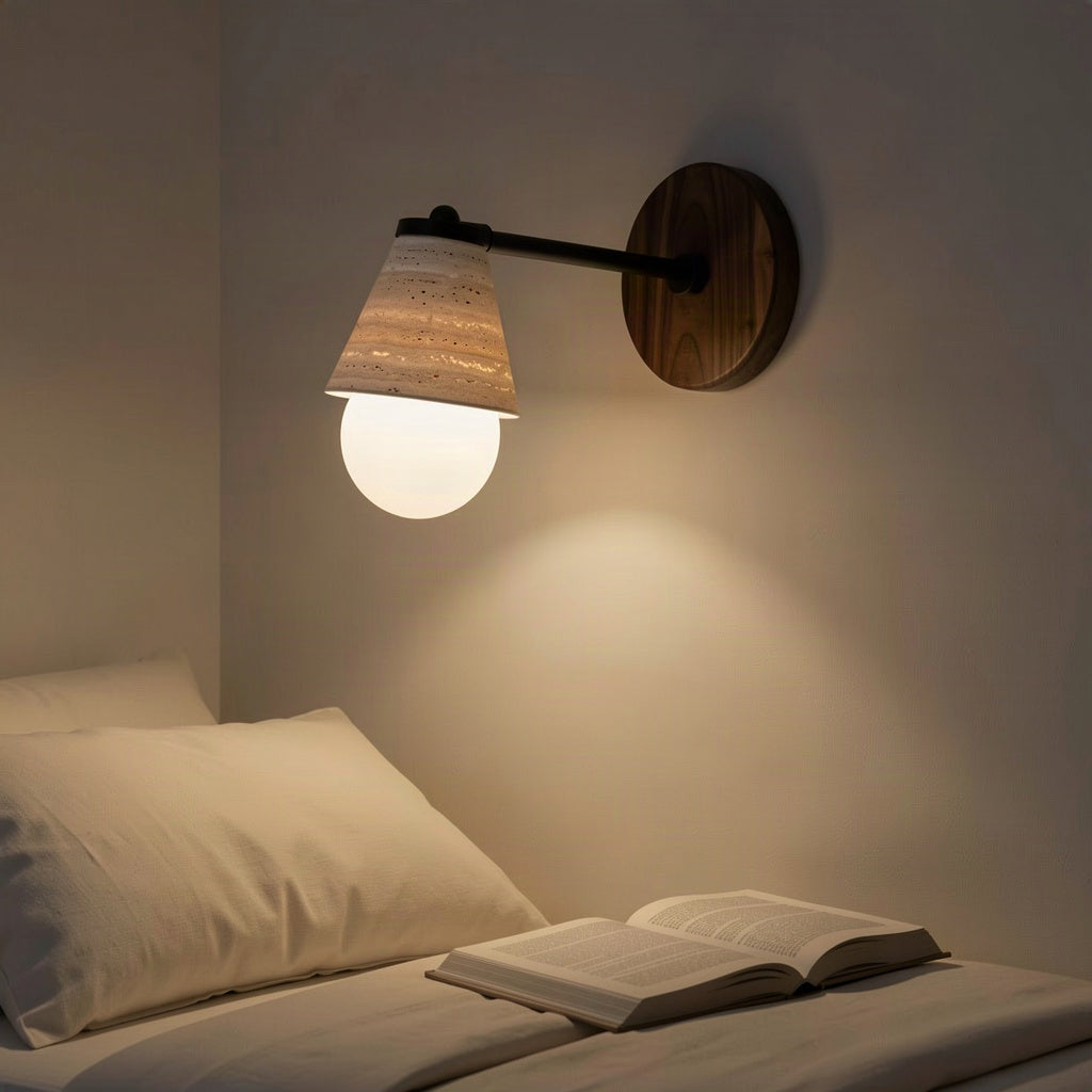 A Soft Warm White Glow, Not a Bare Bulb